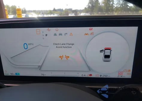 2025 Hyundai Ioniq 6 Limited из США, поврежденный, VIN KMHM54AC7SA105209